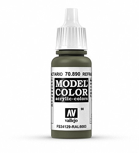 Vallejo Model Color Reflective Green Paint, 17ml