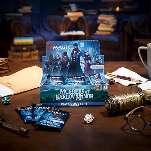 Load image into Gallery viewer, Magic: The Gathering Murders at Karlov Manor Play Booster Box - 36 Packs (504 Magic Cards) - Cobbco
