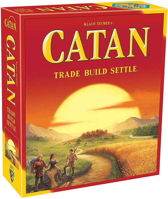 Catan Trade Build Settle Card and Board Game - CATAN Studio CN3071 Klaus Teuber