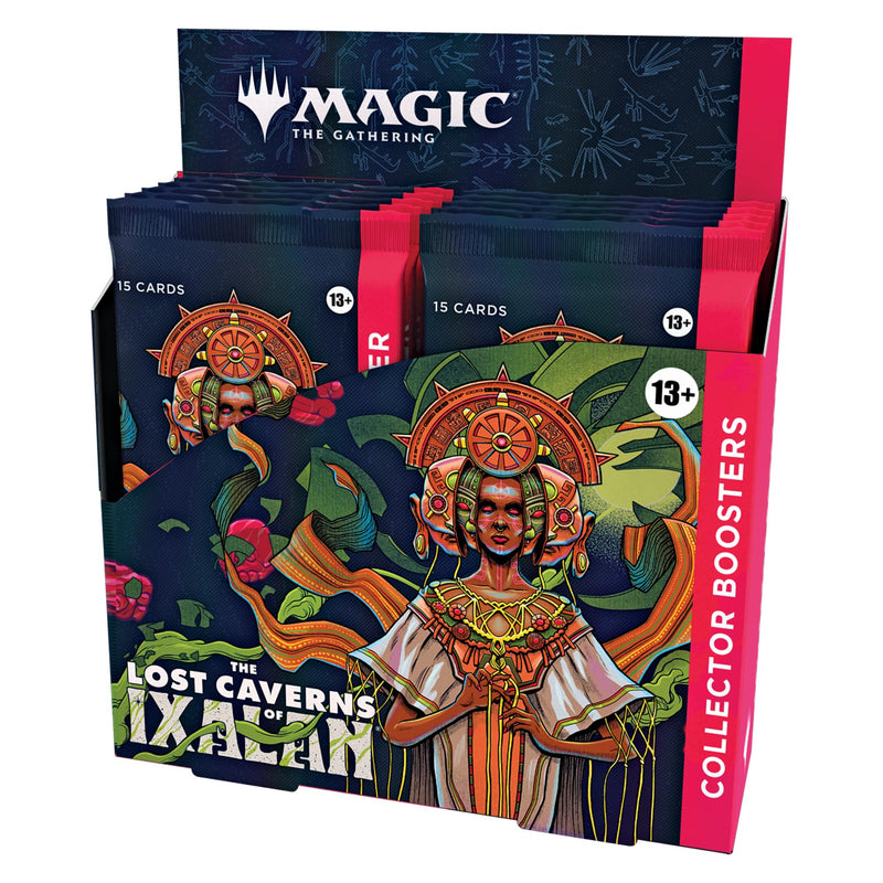 Load image into Gallery viewer, Magic: The Gathering The Lost Caverns of Ixalan Collector Booster Box - 12 Packs + 1 Foil Box Topper Card (181 Magic Cards) - Cobbco
