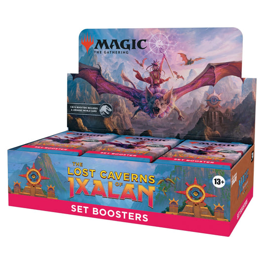 Magic: The Gathering The Lost Caverns of Ixalan Set Booster Box - 30 Packs + 1 Box Topper Card (361 Magic Cards)