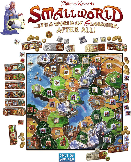 Small World Board Game - Days Of Wonder Philippe Keyaerts DO7901