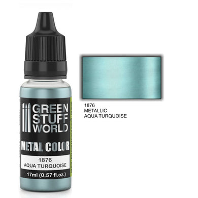 Green Stuff World - Metallic Paint Aqua Turquoise 1876