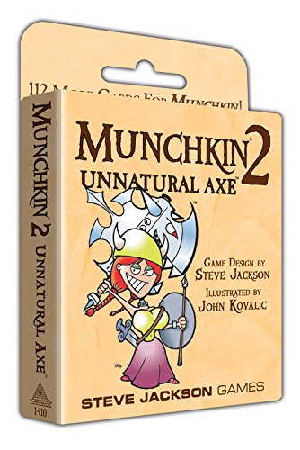 Load image into Gallery viewer, Munchkin 2 - Unnatural Axe 112 Cards for Munchkin
