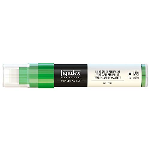 Liquitex Professional Wide Paint Marker, Light Green Permanent