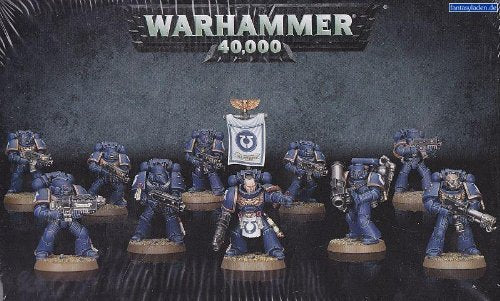 Load image into Gallery viewer, Games Workshop Warhammer 40K Space Marine Tactical Squad Game 48-07
