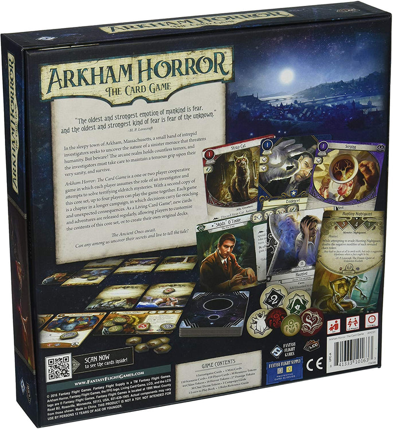 Arkham Horror The Card Game - Core / Base Set - Fantasy Flight Games - Cobbco Arkham Horror The Card Game - Core / Base Set - Fantasy Flight Games - Cobbco