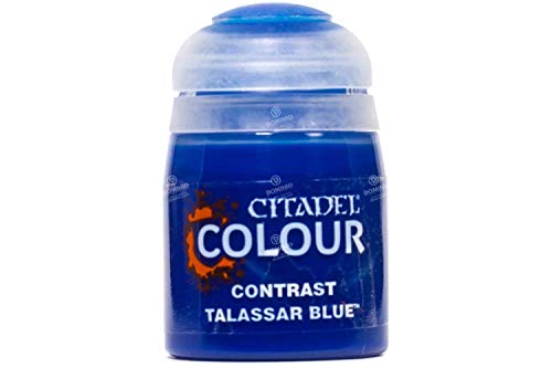 Games Workshop Citadel Colour: Contrast - Talassar Blue Acrylic Paint 29-39