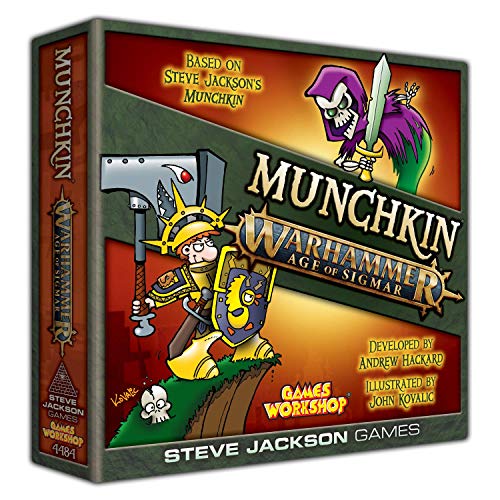 Munchkin Warhammer Age of Sigmar By Steve Jackson Games