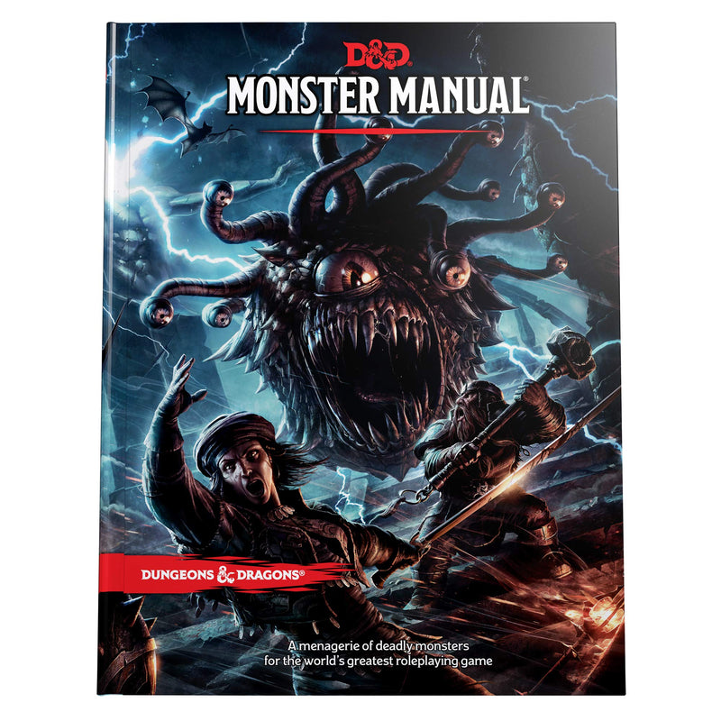 Load image into Gallery viewer, Dungeons &amp; Dragons: Monster Manual Hardcover Wizards of the Coast WCDD5MM
