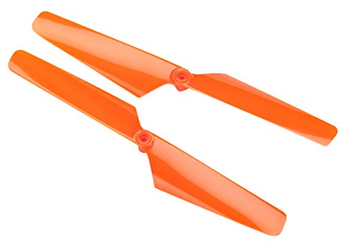 Traxxas 6630 Alias Orange Rotor Blade Set, 1.6 x 5mm (pair)