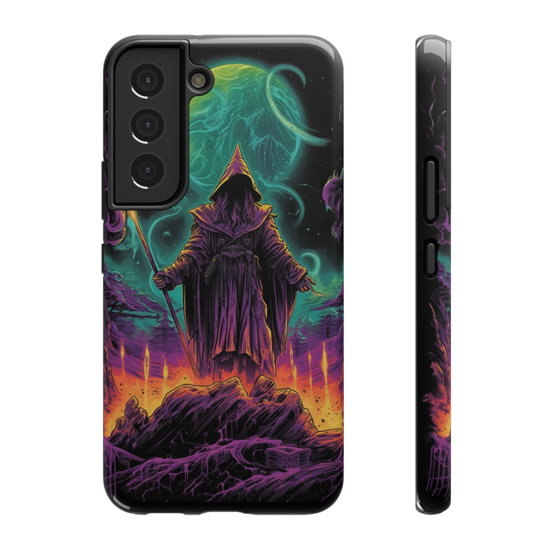 Load image into Gallery viewer, Fantasy Series Impact-Resistant Phone Case for iPhone and Samsung - Wizard 1

