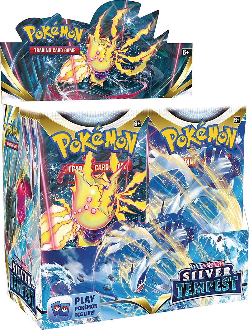 Load image into Gallery viewer, Pokémon TCG: Sword &amp; Shield Silver Tempest Booster Display Box
