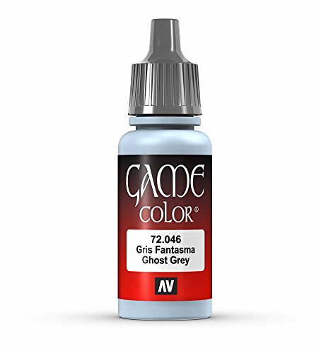 Vallejo Game Color Ghost Grey Paint, 17ml
