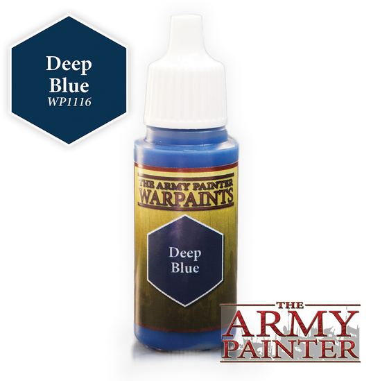 The Army Painter Warpaints 18ml Deep Blue "Blue Variant" WP1116