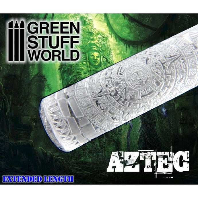 Green Stuff World Rolling Pin – Aztec 1397