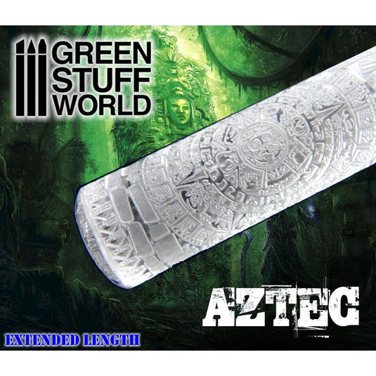 Green Stuff World Rolling Pin – Aztec 1397