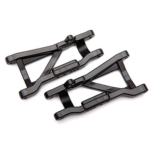Traxxas 2555X Suspension arms, Rear (Black) (2) (Heavy Duty, Cold Weather Material)