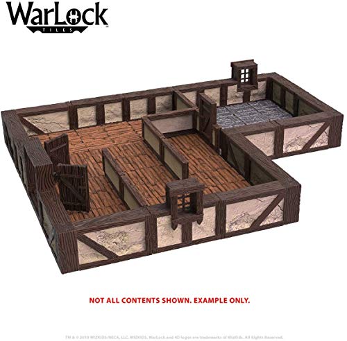 WizKids Warlock Dungeon Tiles: Town & Village (WK16506)
