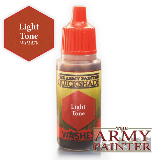 The Army Painter Warpaint Washes 18ml Light Tone "Brown Wash" WP1470