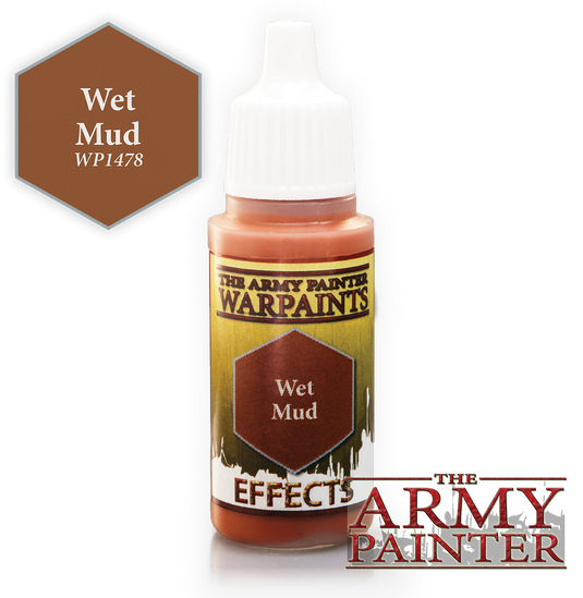 The Army Painter Effects Warpaints 18ml Wet Mud "Brown Variant" WP1478
