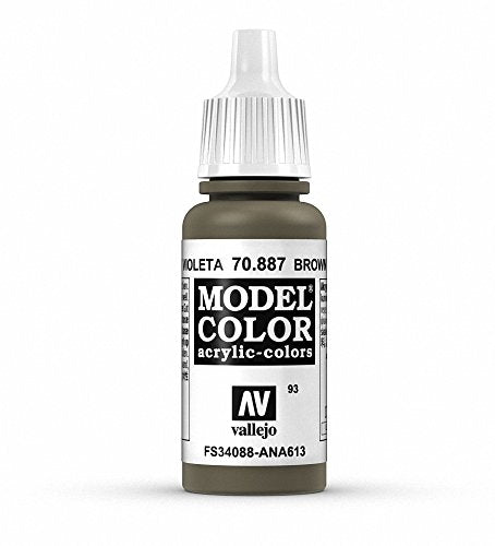 Vallejo Model Color Acrylic Paint, US Olive Drab 17ml