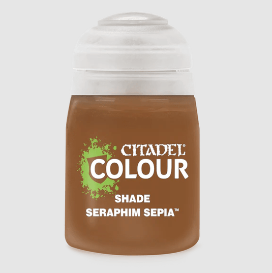 Games Workshop Citadel Shade Paint Seraphim Sepia 24 - 23 - Cobbco