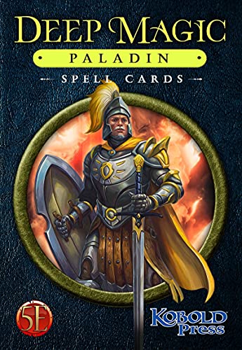 Deep Magic Spell Cards: Paladin 5th Edition Compatible