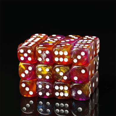 Foam Brain Games 12 D6 Pip Dice - Autumnal Wrath FBG2495 - Cobbco