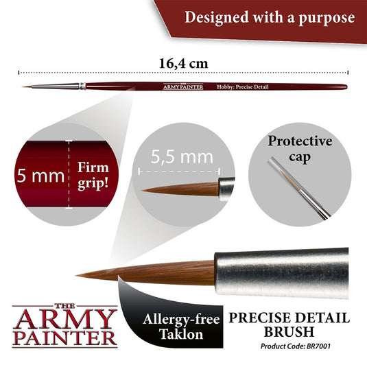 The Army Painter Hobby Brush - Precise Detail Bush BR7001