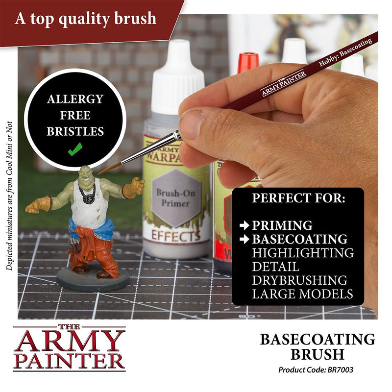Load image into Gallery viewer, The Army Painter Hobby Brush: Basecoating for Wargaming Miniatures BR7003
