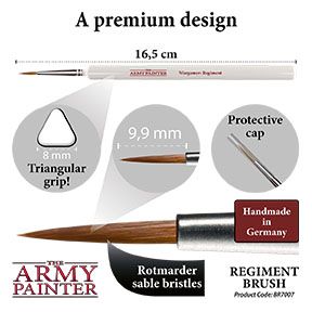 Load image into Gallery viewer, The Army Painter-Wargamer Brush: Regiment BR7007
