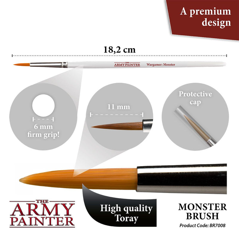 Load image into Gallery viewer, The Army Painter Wargamer: Monster Brush for Miniatures BR7008
