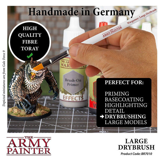 The Army Painter Wargamer Large Drybrush for Miniatures BR7010