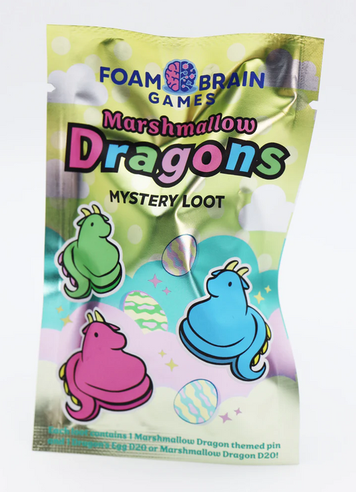 Foam Brain Games Mystery Loot: Marshmallow Dragons