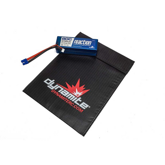 Dynamite LiPo Charge Protection Bag Large DYN1405 Car Batteries & Accessories