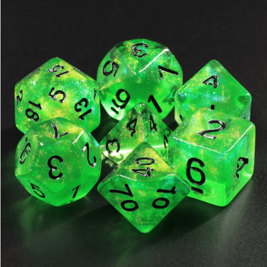 Foam Brain Games Emerald City RPG Dice Set FBG4025