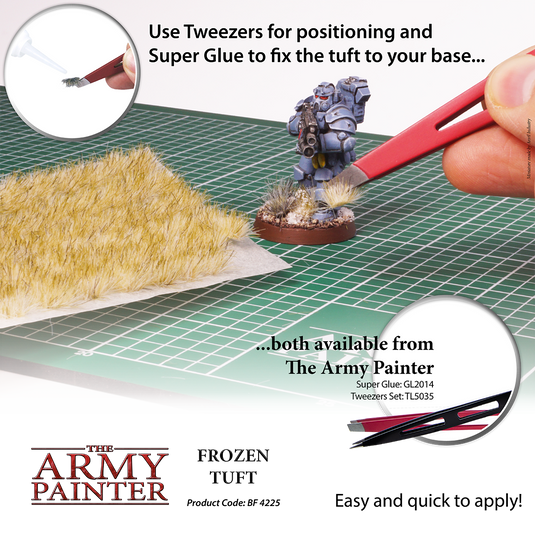 The Army Painter Frozen Tuft for Miniature Bases & Dioramas BF4225