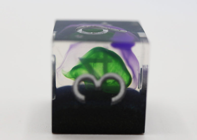 Load image into Gallery viewer, Foam Brain Games Magic Trick Sharp Edge Resin RPG Dice Set FBG2253 - Cobbco
