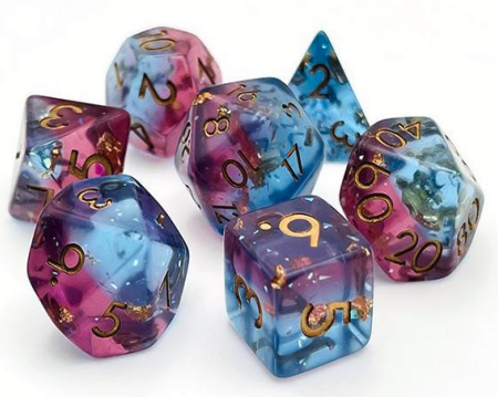 Foam Brain Games Mermaid Blood RPG Dice Set FBG2502 - Cobbco