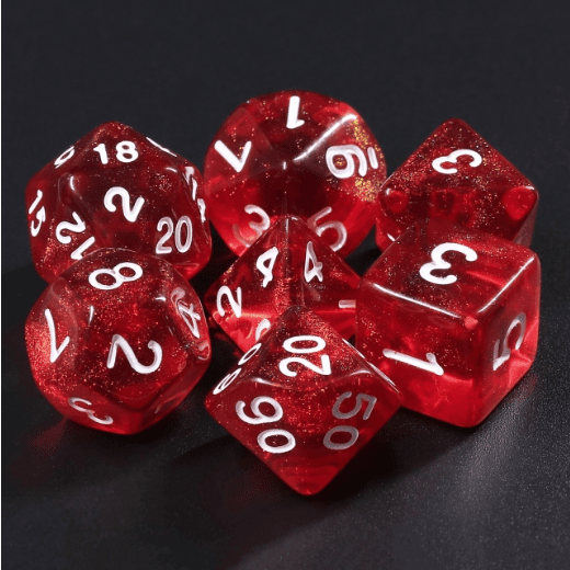 Foam Brain Games Rabbit’s Eye RPG Dice Set FBG1233 - Cobbco