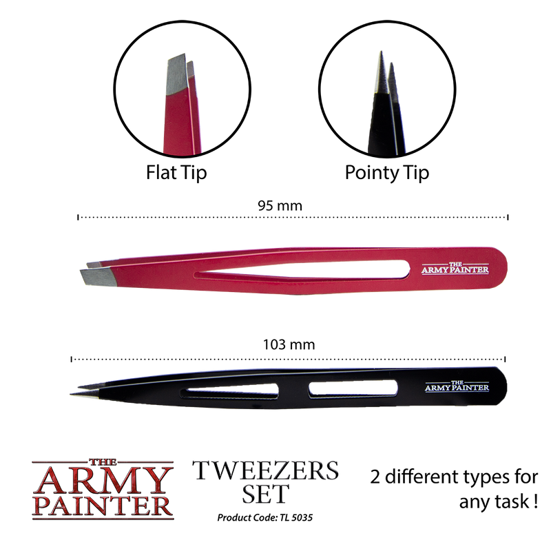 Load image into Gallery viewer, The Army Painter Tweezers Set for Miniatures &amp; Models TL5035
