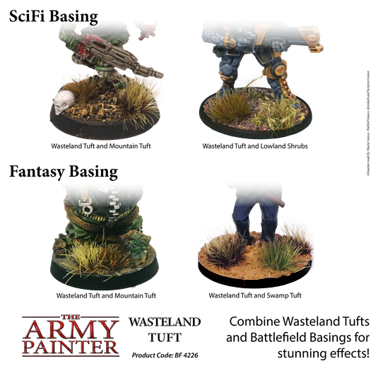 The Army Painter Wasteland Tuft for Miniature Bases & Dioramas BF4226