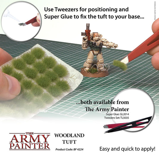 The Army Painter Woodland Tuft for Miniature Bases & Dioramas BF4224