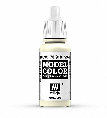 Vallejo Model Color Ivory Paint, 17ml