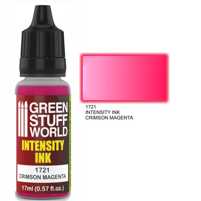 Green Stuff World – Intensity Ink for Models and Miniatures Crimson Magenta 1721