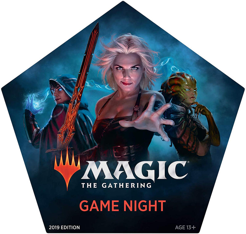 Load image into Gallery viewer, Magic: The Gathering Magic Game Night 2019 Card Game, 2–5 Players 5 Decks 5 Dice
