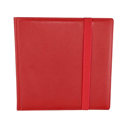 Dex Protection Card Binder Stores 480 Gaming Cards Red