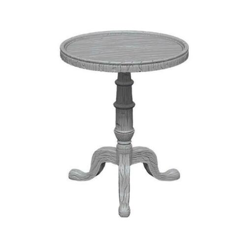 WizKids Deep Cuts Unpainted Minis: Small Round Tables WZK73365