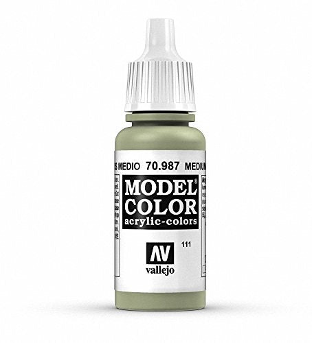 Vallejo Model Color Acrylic Paint, Medium Grey